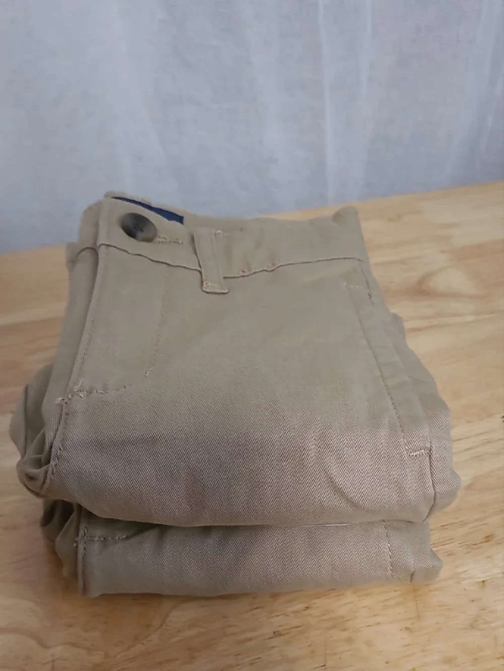 The Children's Place Girls' Khaki Straight Pants - Bundle Of 2